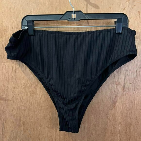 🐻Size 4XL - Black Swim Bottoms - Picture 1 of 5